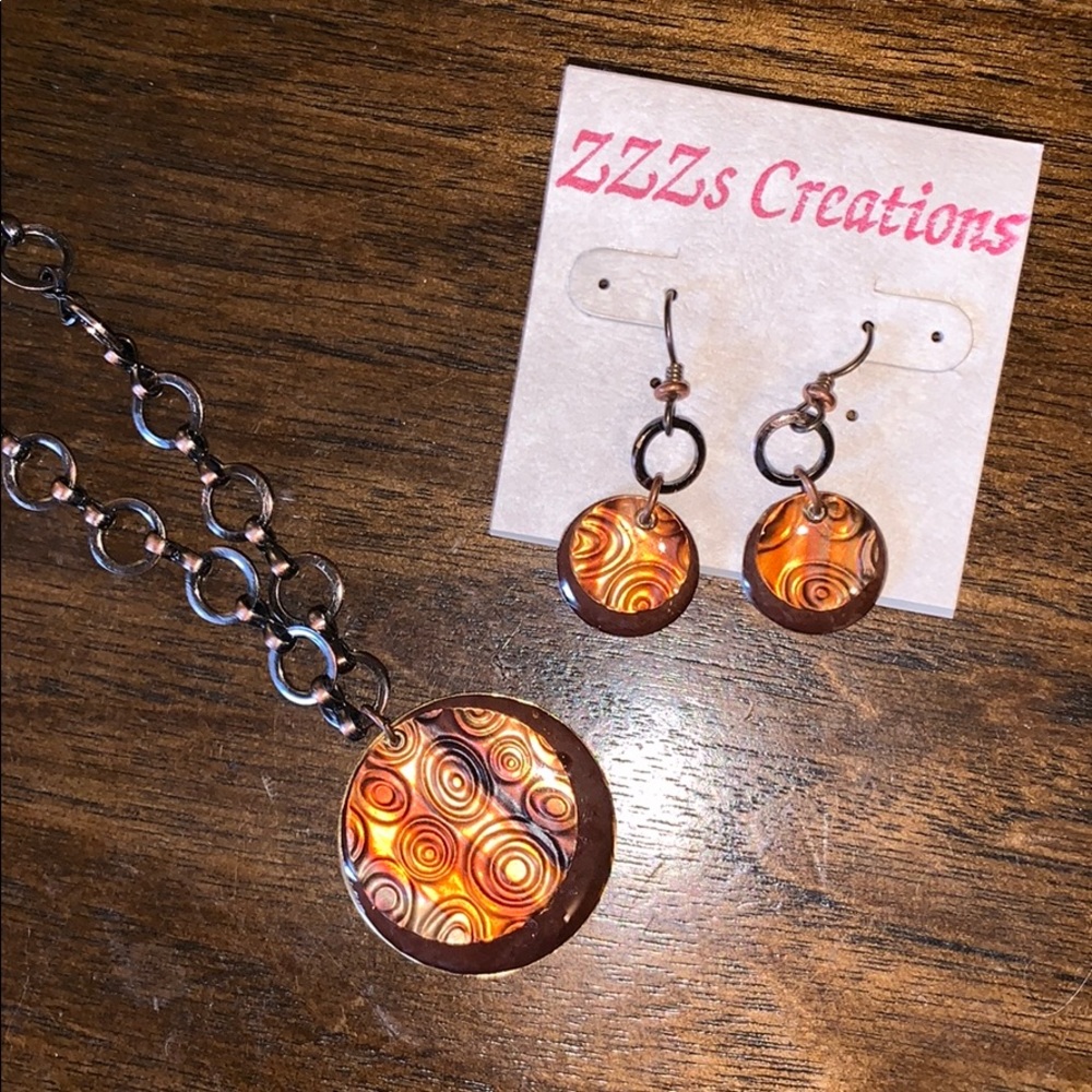 NEW 💙 Copper Jewelry Set